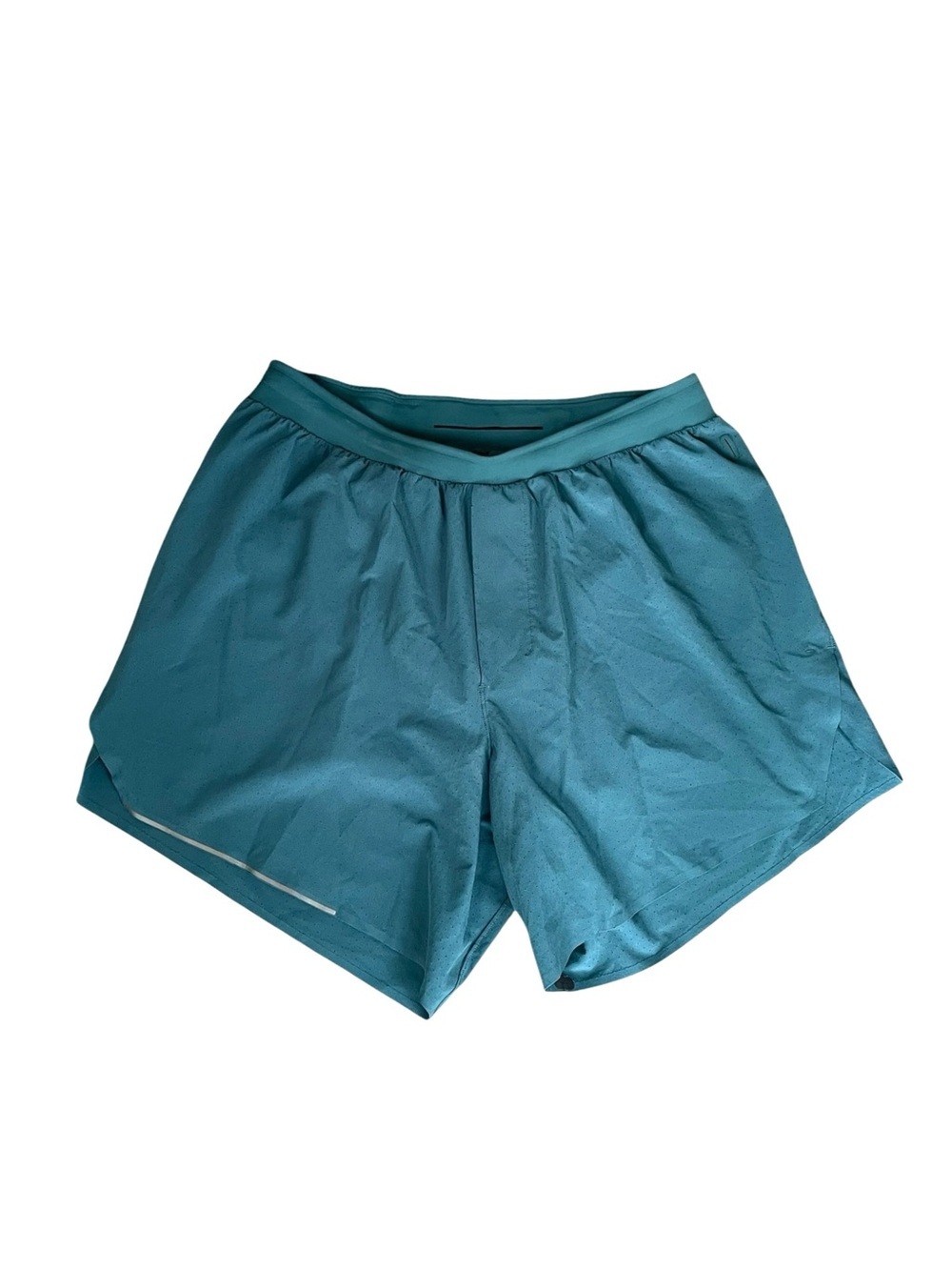 Lululemon Athletica Men's Fast And Free 6 Inch Shorts Green Medium